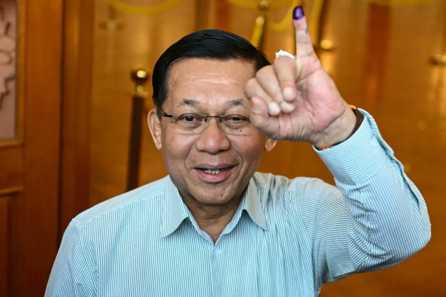 Myanmar Parliament Elects Junta Leader Min Aung Hlaing as President