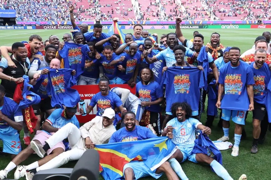 Tshisekedi yahaye ibya mirenge abakinnyi b’ikipe y’igihugu ya Congo 