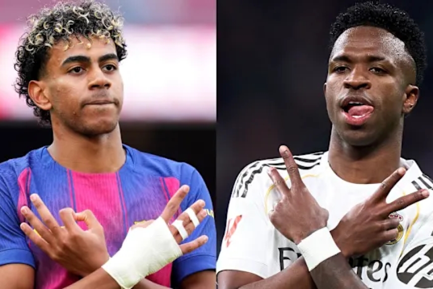 Vinicius Jr yifatanyije na Lamine Yamal uri guhura n’ububabare muri iki gihe