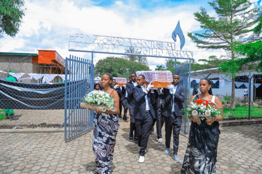 Bugesera: Imibiri 52 y’abazize Jenoside yakorewe Abatutsi yashyinguwe mu cyubahiro i Gashora