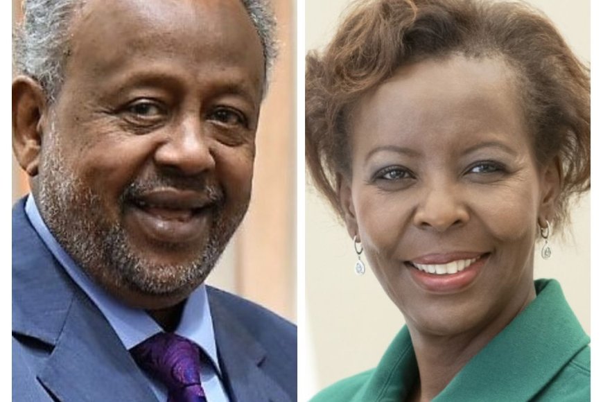 Louise Mushikiwabo yashimiye Ismaïl Omar Guelleh wongeye gutorerwa kuyobora Djibouti