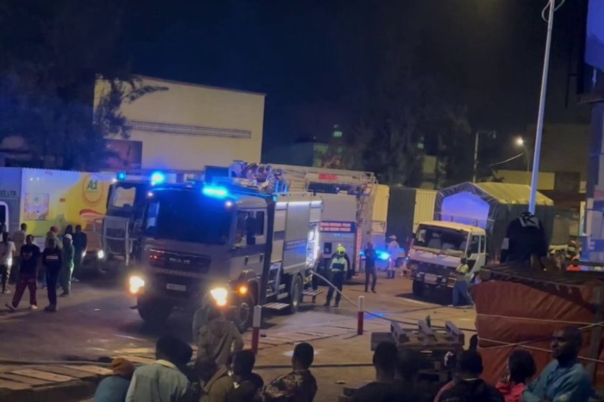 Nyarugenge: Iduka ryo mu isoko ryibasiwe   n’inkongi y’umuriro