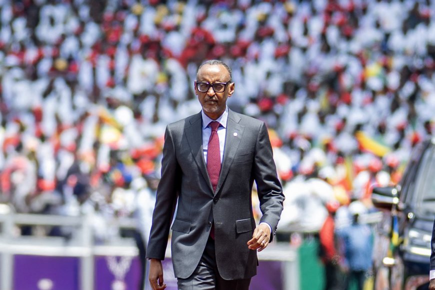 AMAFOTO: Perezida Kagame yitabiriye irahira rya Denis Sassou Nguesso muri Congo-Brazzaville