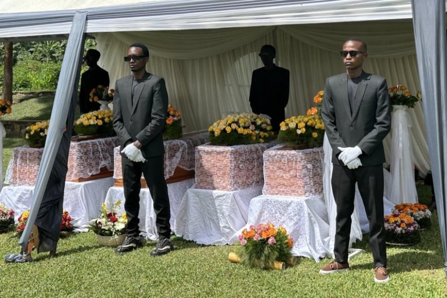 Karongi: Imibiri 143  y’Abatutsi bishwe muri Jenoside yashyinguwe mu cyubahiro