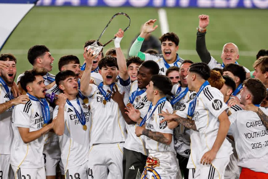 Real Madrid irimo kwishimira igikombe cy’ingimbi