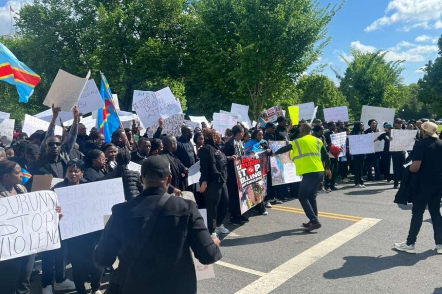 Banyamulenge Diaspora Protests in U.S. and Kenya, Calls for Urgent International Intervention