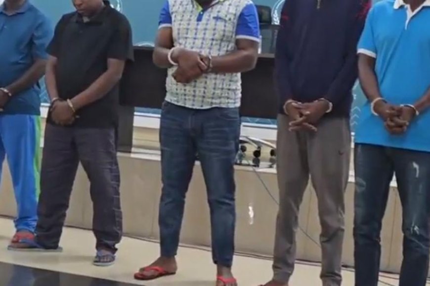 RIB yerekanye abantu icyenda bakurikiranyweho ibyaha