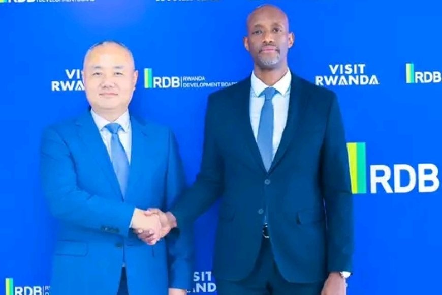 RDB Chief Meets Ramba Investment Africa Holdings CEO Over Investment Opportunities in Rwanda