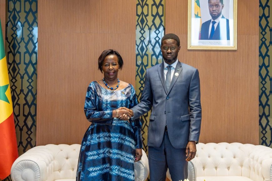 Senegal President Bassirou Diomaye Faye Meets OIF Secretary-General Louise Mushikiwabo to Strengthen Francophone Cooperation
