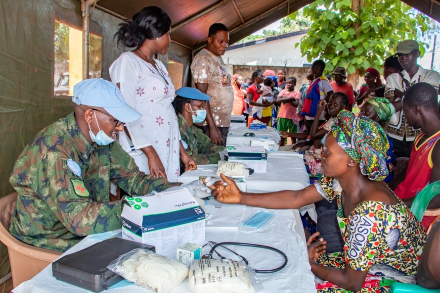 Ingabo z’u Rwanda ziri muri Santarafurika zavuye abaturage b’i Boali