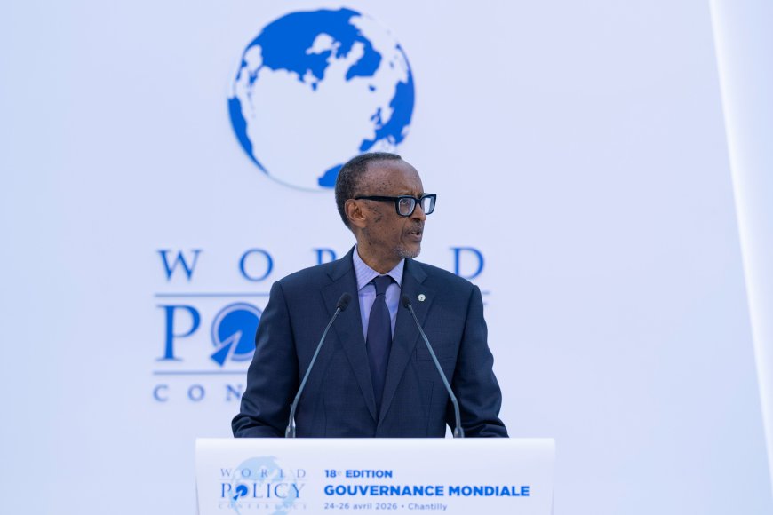 Perezida Kagame yagaragaje icyerekezo cya Afurika mu biganiro by’i Chantilly