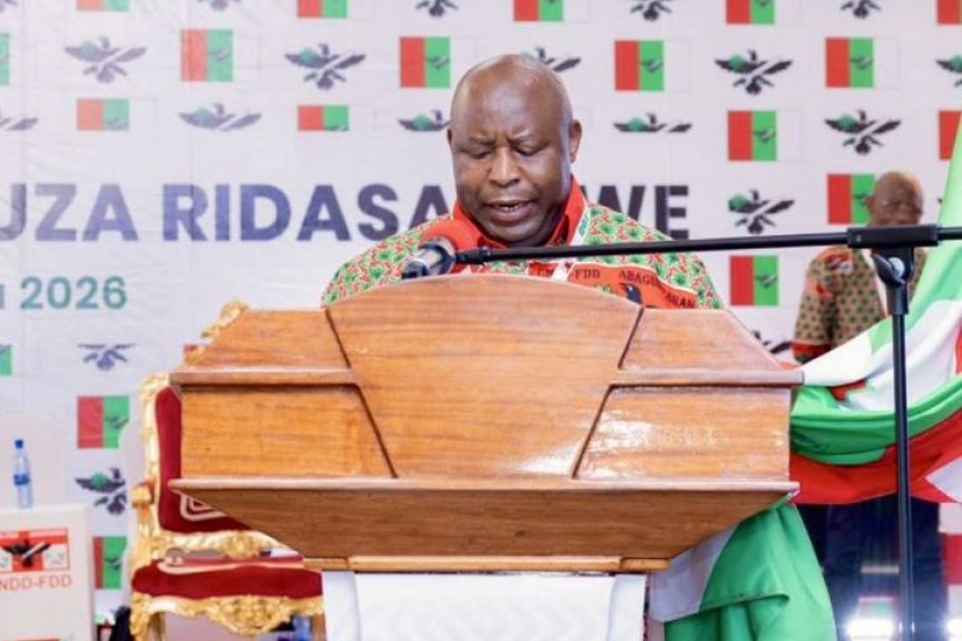 CNDD–FDD yemeje Évariste Ndayishimiye nk’umukandida ku mwanya wa Perezida mu matora ataha
