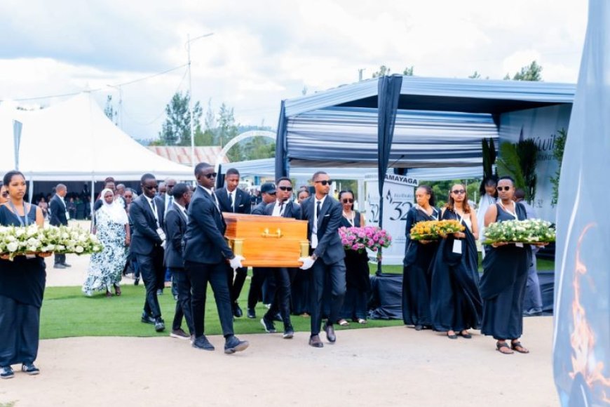 Ruhango: Imibiri 35 y’abatutsi bishwe muri Jenoside yashyinguwe mu cyubahiro