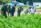 Ingabo z’u Rwanda zifatanyije n’abaturage ba Mozambique mu muganda