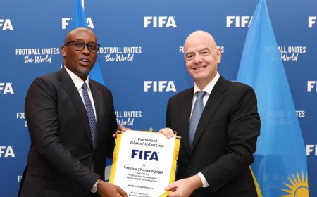 FERWAFA yemeye kuzongera gutora Gianni Infantino