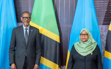 Perezida Kagame ategerejwe muri  Tanzania