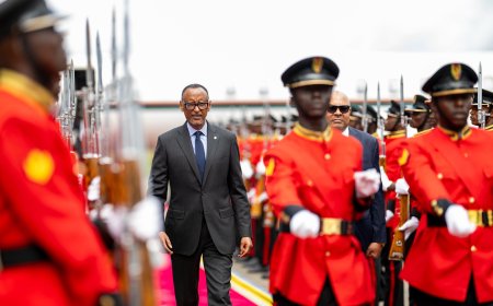 Perezida Kagame yageze i Dar es Salaam mu ruzinduko rw’umunsi umwe