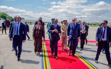 President William Ruto arrives in Dodoma for key engagements during Tanzania state visit