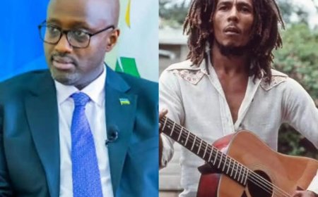Minisitiri Nduhungirehe yunamiye Bob Marley wujuje imyaka 45 apfuye