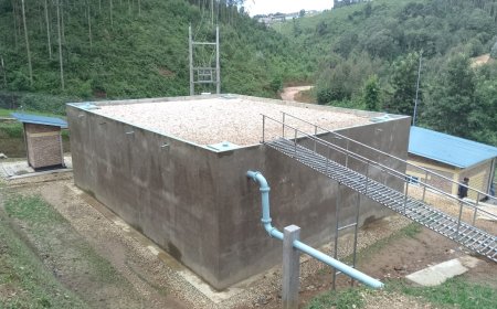 Nyamagabe: Abarenga ibihumbi 40 bagiye kubona amazi meza binyuze ku muyoboro wa kilometero 95
