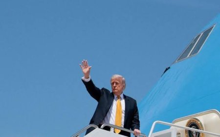 President Trump departs for China for first visit in nearly a decade