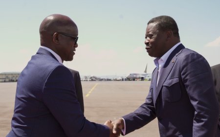 Perezida Faure Gnassingbé yageze i Kigali mu ruzinduko rw’akazi