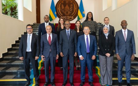 President Kagame meets Egyptian business leaders ahead of Africa CEO Forum