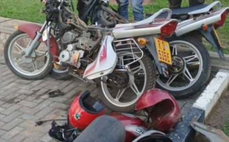 Nyanza: Batatu batawe muri yombi bakekwaho ubujura bwo kwiba moto abaturage