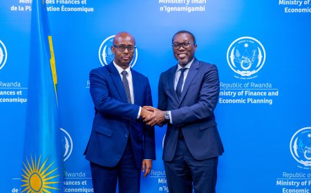 Min. Murangwa yakiriye Umuyobozi wa Banki y'Isi ushinzwe Afurika y’Iburasirazuba n’iy’Amajyepfo