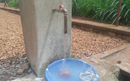 Gisagara: Abarenga ibihumbi 14 barashimira Leta nyuma yo gutangira kunywa ku mazi meza