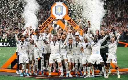 Aston Villa crowned Europa League Champions as Unai Emery Makes History