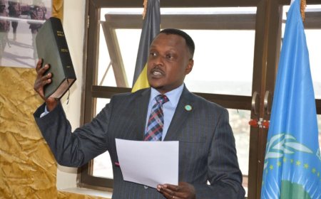 Brig Gen Ronald Rwivanga yarahiriye umuyobozi mukuru w’Ingabo za EASF