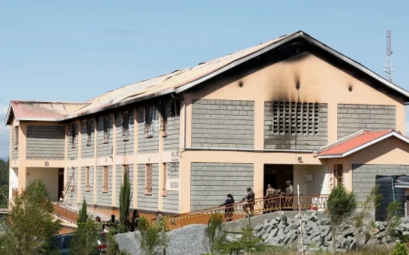 Deadly Dormitory fire kills 16 Students at Kenyan Girls’ School