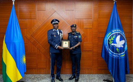 Umuyobozi mukuru wa Polisi y’u Rwanda yakiriye abayobozi ba Polisi ya Burkina Faso