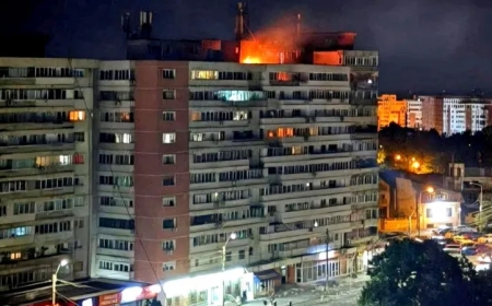 NATO on Alert After Russian drone hits apartment building in Romania
