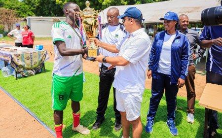 Rwandan peacekeepers win UNMISS peacekeepers day football tournament in South Sudan