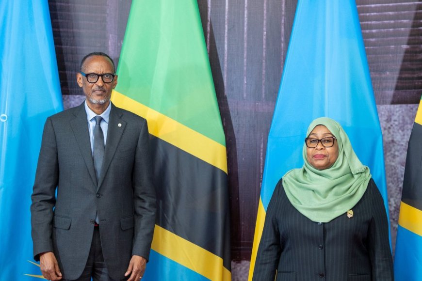 Perezida Kagame ategerejwe muri  Tanzania