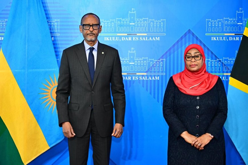 President Kagame Arrives in Tanzania for Working Visit to Strengthen Bilateral Ties