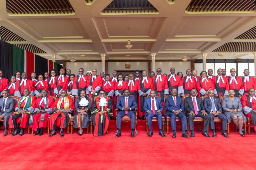 President William Ruto swears in 37 new judges in historic judiciary expansion