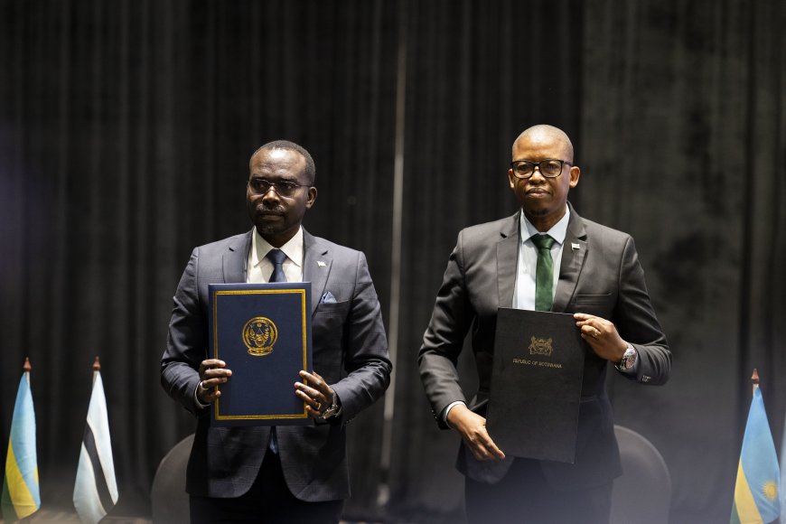 U Rwanda na Botswana byasinye amasezerano yo gukuraho gusoresha kabiri