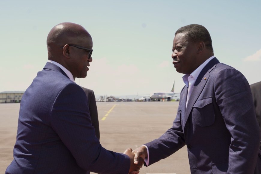 Perezida Faure Gnassingbé yageze i Kigali mu ruzinduko rw’akazi