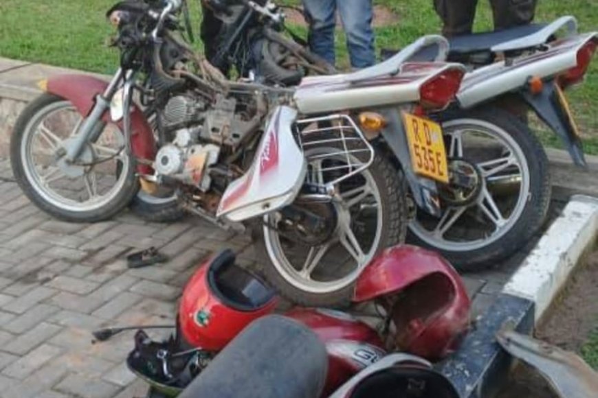 Nyanza: Batatu batawe muri yombi bakekwaho ubujura bwo kwiba moto abaturage