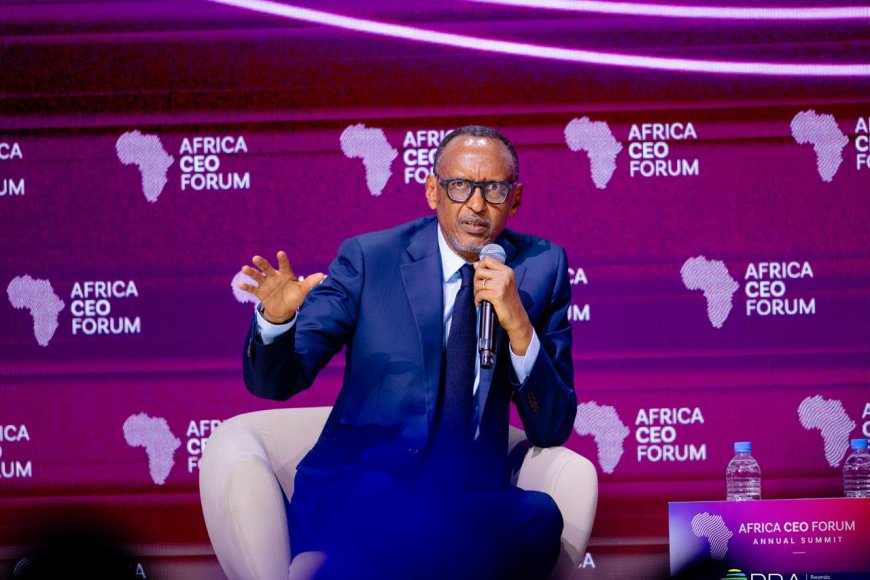 Perezida Kagame yasabye Afurika gukoresha amahirwe ifite mu guhangana n’ibibazo by’Isi