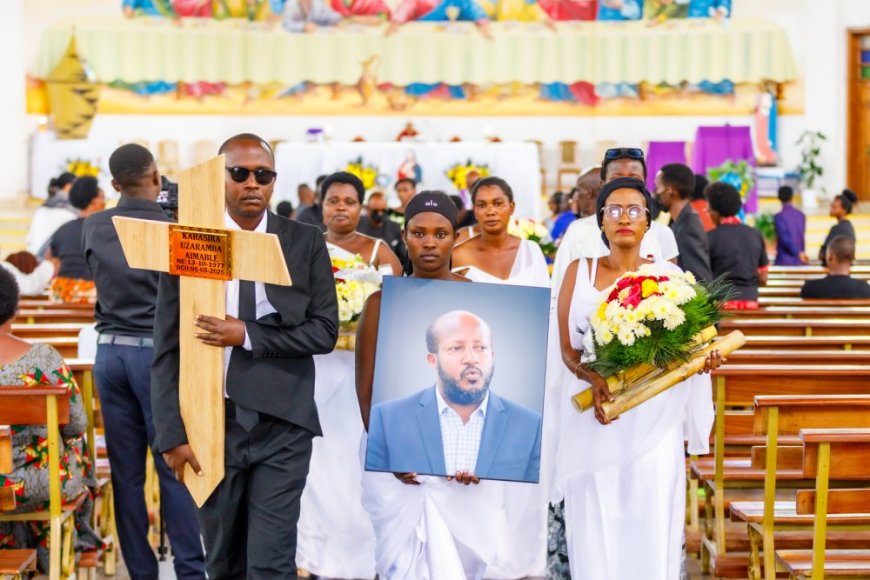 Karasira Aimable yashyinguwe