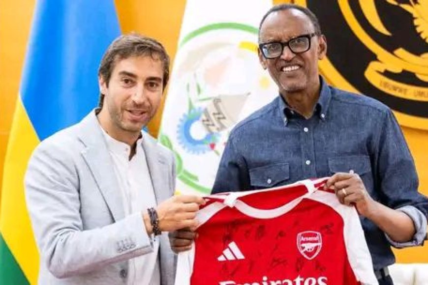 Arsenal end 22-Year Premier League drought as Kagame congratulates Club