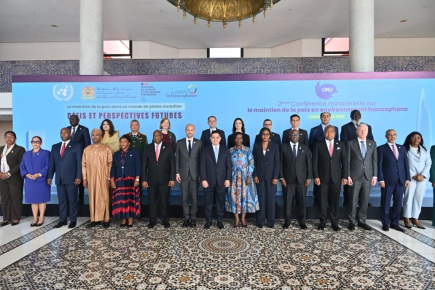 Min. Nduhungirehe yitabiriye inama mpuzamahanga ku kubungabunga amahoro i Rabat