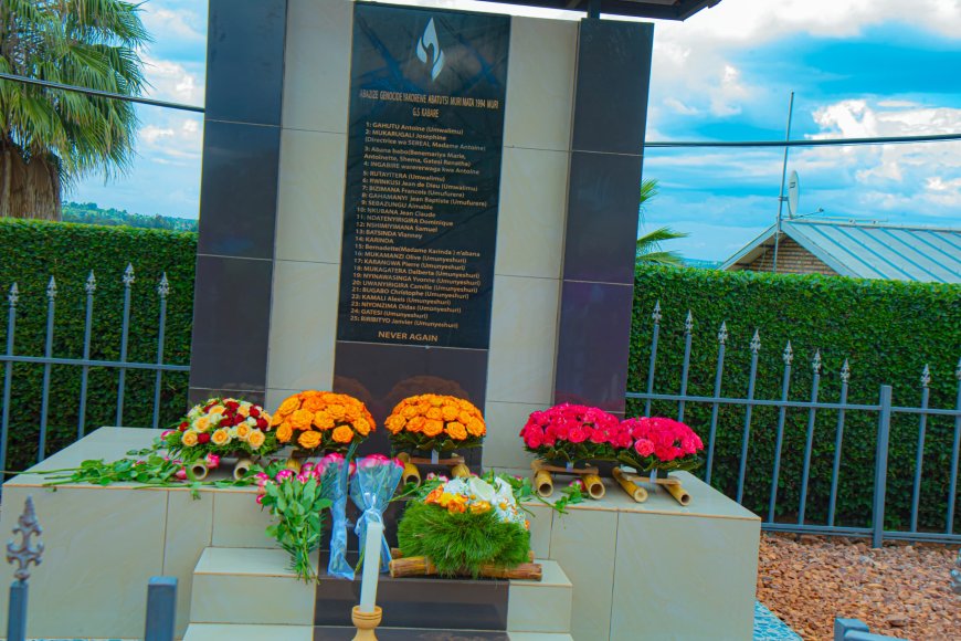 Ngoma: Hibutswe abari abakozi n'abanyeshuri muri G.S Kabare bazize Jenoside yakorewe Abatutsi mu 1994