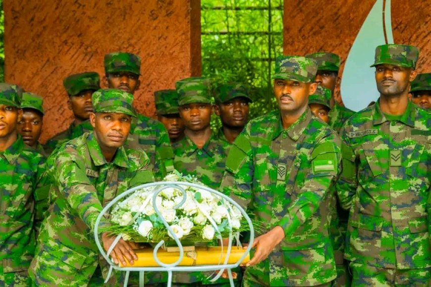 Rwanda Military Cadets Visit Kigali Genocide Memorial to Honor Victims of the 1994 Genocide Against the Tutsi