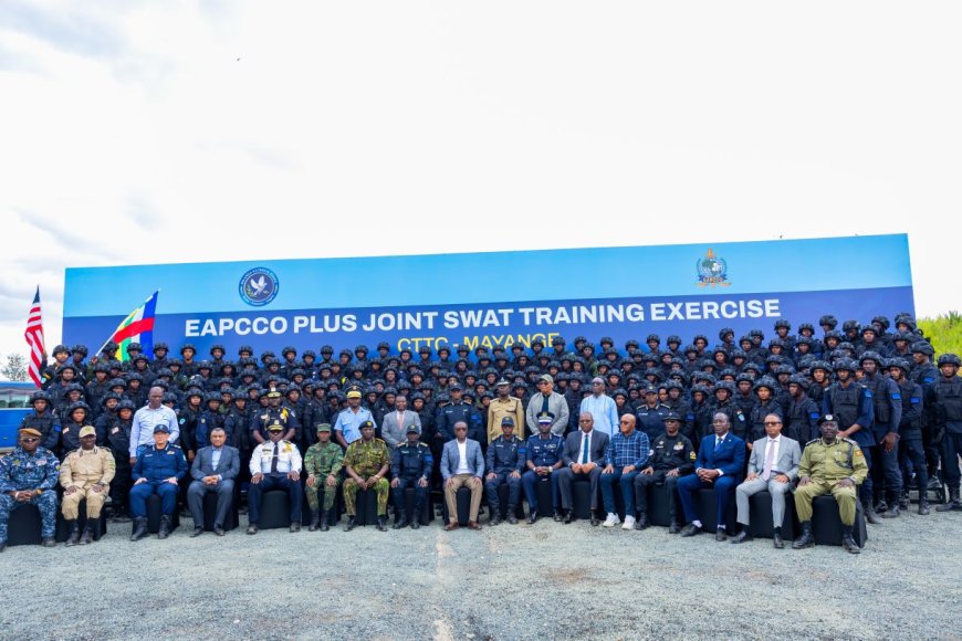 Rwanda hosts EAPCCO Joint SWAT exercise as 368 officers complete advanced security training programs