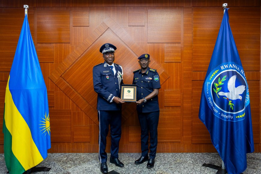Umuyobozi mukuru wa Polisi y’u Rwanda yakiriye abayobozi ba Polisi ya Burkina Faso
